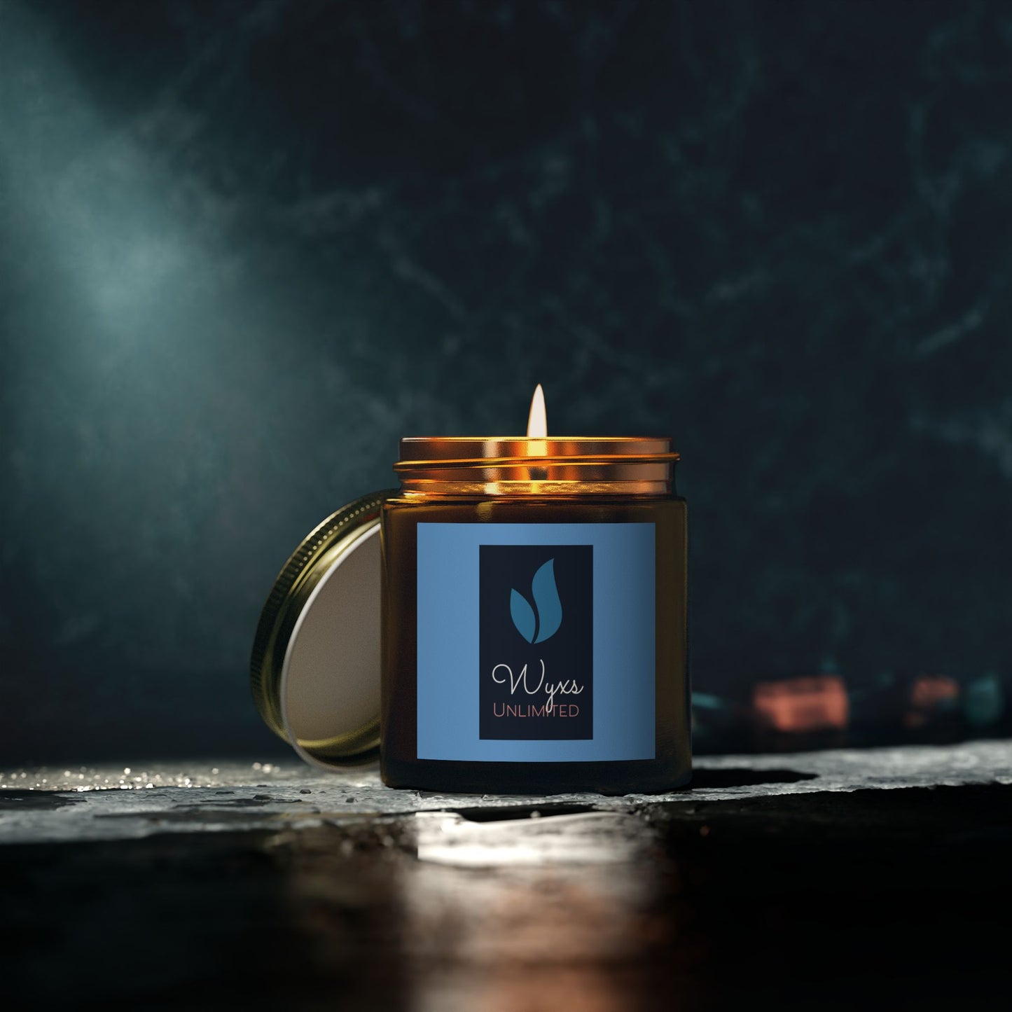 Scented Coconut Apricot Candles (4oz, 9oz)